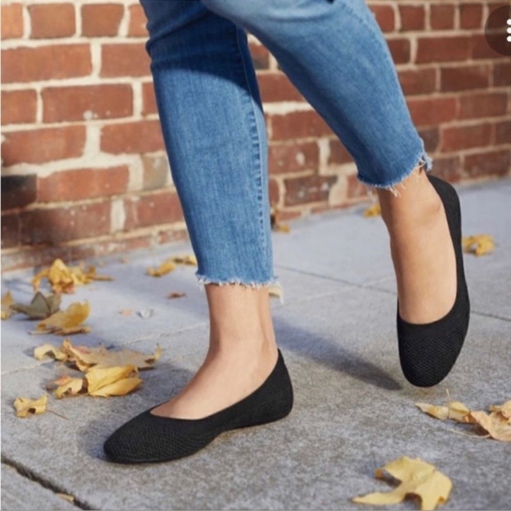 Allbirds Heathered Black Women's Tree Breezers, Size 10 NEW
